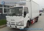 3 T ~ 5 T ISUZU 100p Refrigerator Van Truck ISUZU Engine 72 kw / 98 hp