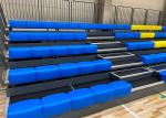 Burgeon Customized Seat Color Echo Bench Seating For Spectators Retractable