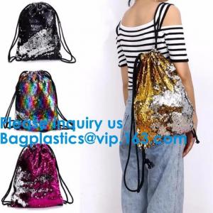 Wholesale Sequin Drawstring Backpack Christmas Gift Party Bag, Organza Pouch, Satin Pouch Silk Pouch, Suede Pouch from china suppliers