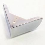 L Style Metal Sofa Legs Chrome Plate L150*L150 For Home Furniture Decoration