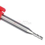1mm 2mm Aluminium End Mill Cutter Hss HRC55 3 Flutes CNC Solid Carbide