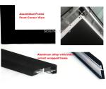 New Arrival Curved Fixed Frame Projection Screen130 Inch 16:9 Ratio Projector