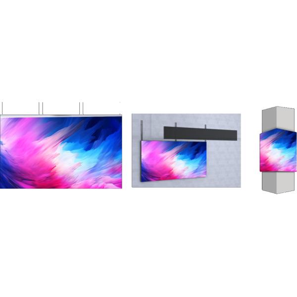 P2.6 Indoor Fixed Led Screen Double Sided Led Display indoor fixed double sided led screen