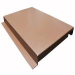 600x600 Aluminum Metal Ceiling Wooden Color Perforated Hook On Ceiling Panel