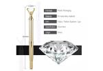 Diamond Handmade Microblading Tattoo Pen Stainless One Side For Permanent Make