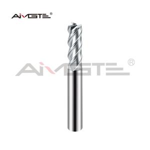 Wholesale 1mm - 12mm High Precision End Mill 4 Flute End Mill For Copper Electrodes from china suppliers