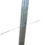 275G Zinc Coated Garden Trellis Posts Used In Wine Growing 60x40mm Size