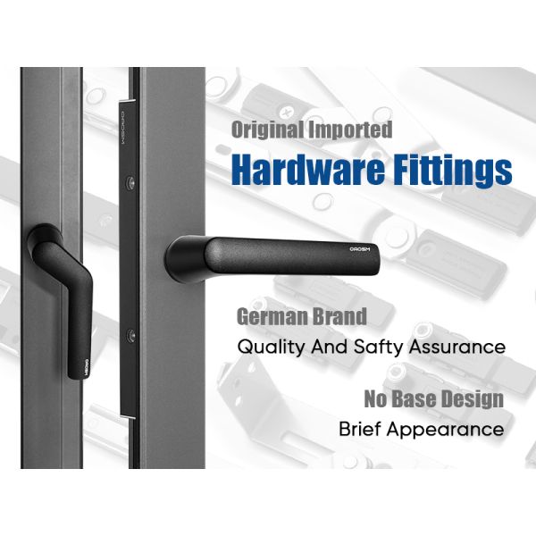Hot Sales Casement Window Double Tempered Glazed Aluminum Tilt and Turn Windows