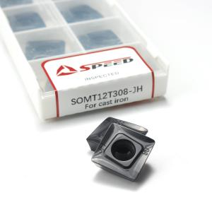 Wholesale Wear Resistant Tungsten Carbide U drill Insert SOMT12T308 Carbide Insert for Cast Iron from china suppliers