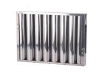 Aluminum Commercial Kitchen Hood Filters Panel Type High Efficiency