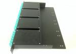 Data Center MPO Splitter Cassette No Cover , 96 Cores Max 4 Pcs Wall Mount Fiber