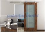 2000mm Decorative Door Hardware Stainless Steel Wood Sliding Barn