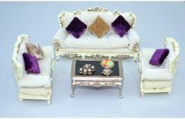European style model sofa-European scale sofa,model furnitures,architectural