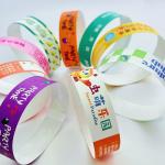 2025 New Promotional Item Bar Coding and Heat Resistant Event Wristbands for