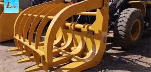 Wholesale China wheel loader attachments manufacturer, log grab for wheel loader,timber grapple for loader from china suppliers