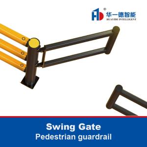 Wholesale Pedestrian Guardrail Swing Gate Swinging Door Warehouse Safety Barrier Traffic Guardrails from china suppliers