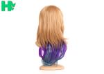 Dip Dyed Three Tone Long Synthetic Wigs / Full Head Hair Wig For Wild Party 160