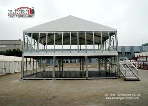 Wholesale Fire Proof Large Wedding Tents , Roof Cube Tent Aluminum Frame from china suppliers