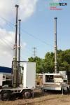 15m pneumatic telescoping antenna mast and towers-300kg payloads- lockable mast