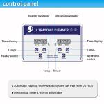 40KHz heater LED display 30L ultrasonic washer machine cleaning fast and