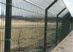 Green Powder Coated 1.5mm Welded Wire Mesh Fencing Sercurity Double Panels With