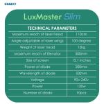 Gomecy Vertical 10D Laser Lipo Green Light MLD Equipment for Body Shaping Fat