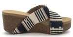 Medium Width Womens Mule Heels Stylish Solid Pattern For Business