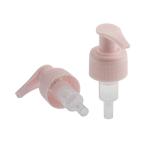 Striped Pink Lotion Pump External Spring Left Right Switch 24/410 Dispensing