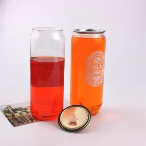 Wholesale Bpa Free Empty Plastic Beverage Jar For Soda Soft Drink Cans 350ml 500ml from china suppliers