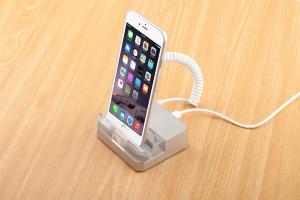Wholesale COMER acrylic base anti-theft alarm Cell phone lable stand with mobile phone security device from china suppliers