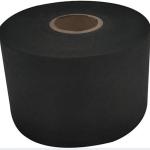 Black Meltblown Nonwoven Fabric PFE95 PFE99 25gsm For 3ply diaposable Facemask
