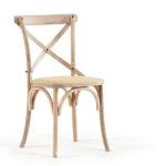 Classic Rustic Vintage Bentwood Cafe Chairs Stackable Wooden Crossback Chair