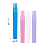 10 ml PP plastic perfume spray bottle portable frosted perfume pen cosmetic