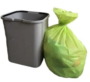 Wholesale Custom Green 100% Biodegradable Plastic Bag for Industrial Food and Garbage Waste from china suppliers