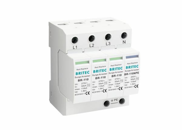 380V Type 2 Surge Protection Device 100KA Three Phase Electric Type