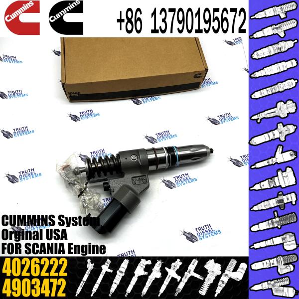 Diesel Engine Fuel Injector 4061851 4026222 4903319 Construction Machinery