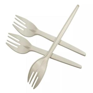 Wholesale Black Eco Friendly Disposable Composable Corn Starch Cutlery Sets from china suppliers