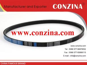 Wholesale Kia RIO timing Belt OEM 57231-29100 Material CR from china from china suppliers