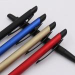Classic Design Aluminum Ball Pen Smooth Ink Flow Ballpoint Pen Office School