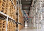 Logistics Pallet Rack Shelving , 2500 Kg Max Load Q345 Steel Shelving Racks