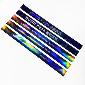 Wholesale Factory Paper Bracelets Event Custom Concert Music Festival Neon Rainbow Shiny Laser Promotional Gift Paper Wristband from china suppliers