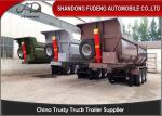 Hyva Hydraulic System Dump Semi Trailer Rectangle / U Shape 40CBM