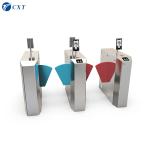 Brushless Motor Flap Barrier Gate Bi Directional For Ticket Station YW120