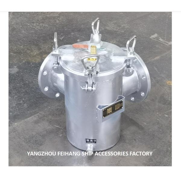 Right Angle Seawater Filter For Freshwater Pump Inlet Model BR100 CB/T497-2012