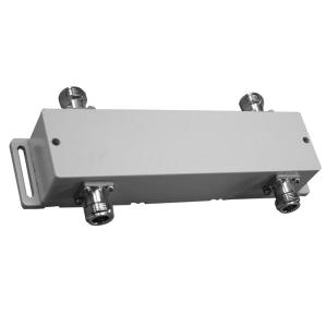 Wholesale 300W 3dB Hybrid Coupler Low PIM&lt;=-150dB Frequency 698-2700MHz N-Female Connector IP65 from china suppliers