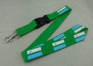 Wholesale Blue Sporting Meeting Promotional Lanyards Single Side Polyester from china suppliers