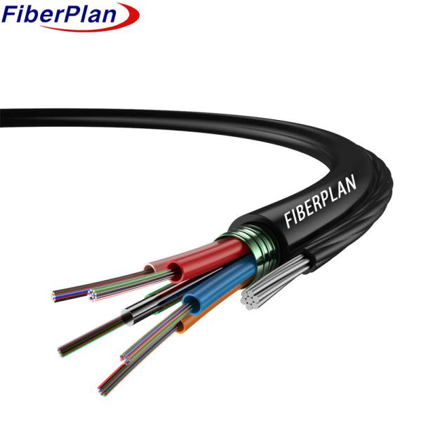GYTC8S Armored Outdoor Figure 8 Self Supporting Fiber Optic Cable Single Mode