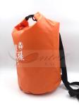 15L Small Waterproof Dry Bag Orange Color / Small Dry Bags For Kayaking