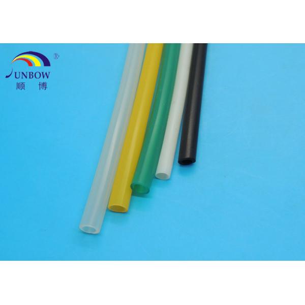 High Voltage Resistant Rubber Resin Soft Silicone Rubber Tube / Pipes Multi Color for Customized
