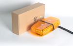 Engineering Vehicle Yellow Flashing Light Short Row Car Mounted Alarm Light LED